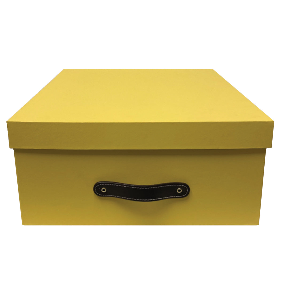 Pairs Caja Decorativa Organizadora Amarillo Soft Touch 2 piezas