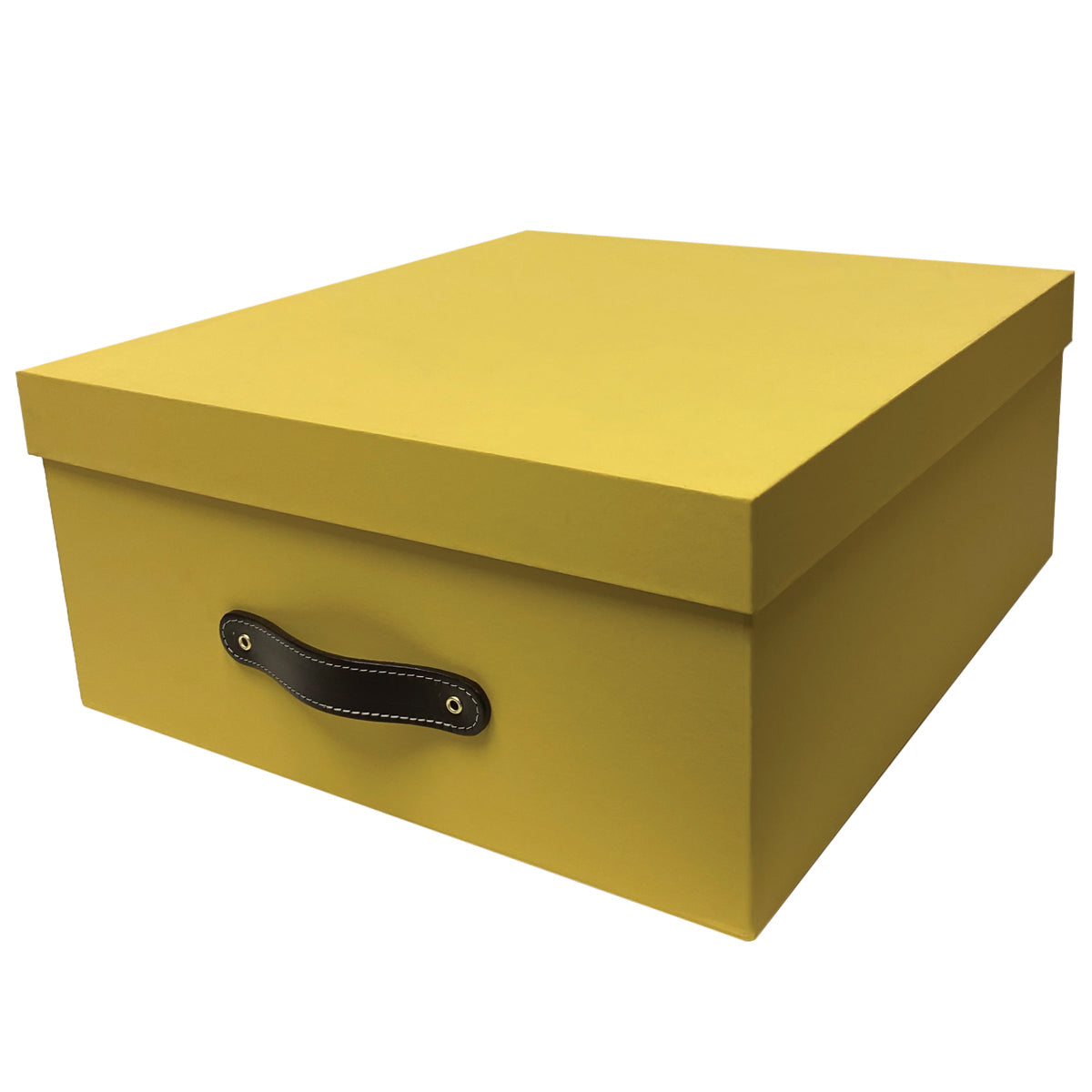 Pairs Caja Decorativa Organizadora Amarillo Soft Touch 2 piezas